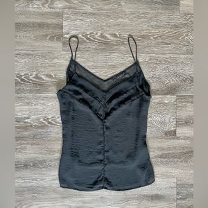 ZARA Black Flowy Tank Top